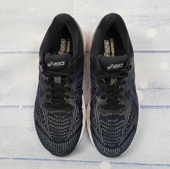 ASICS GT 2000 8 (Sz.9) women's Black & Purple Running Shoes, designed 4 strides - Picture 5 of 10